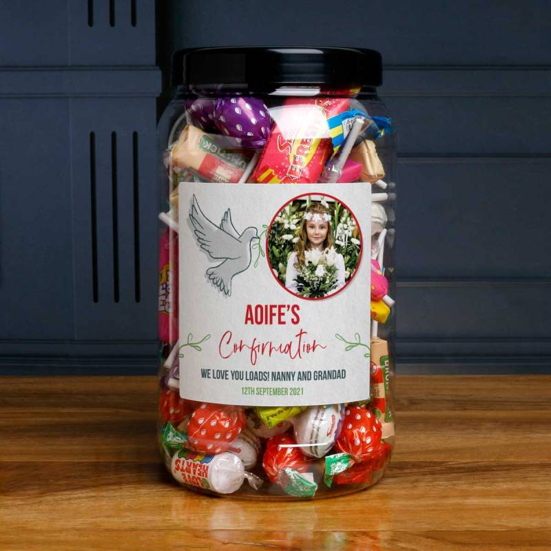 Confirmation - Personalised Sweets Jar