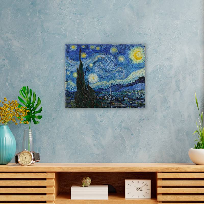 The Starry Night by Vincent Van Gogh - Stretched Canvas