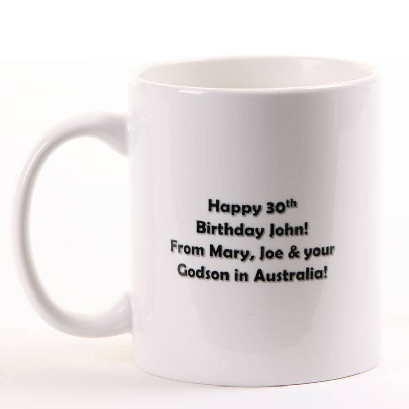 Any Photo Any Message Personalised Mug