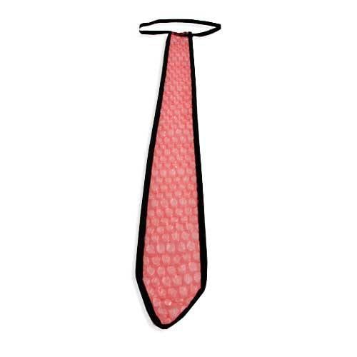 Bubble Wrap Tie Set of 2 - Pink/Blue