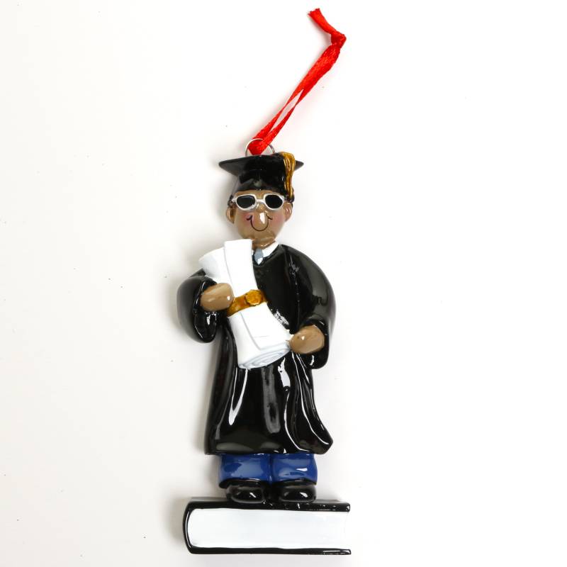 Personalised Ornament - Ethnic Graduate Boy- Graduation