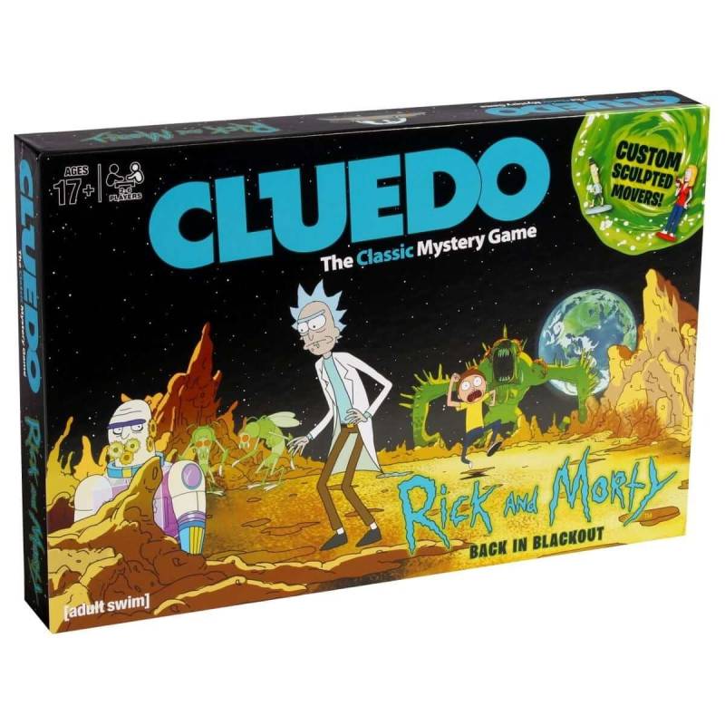 Rick And Morty Cluedo Mystery Board Game