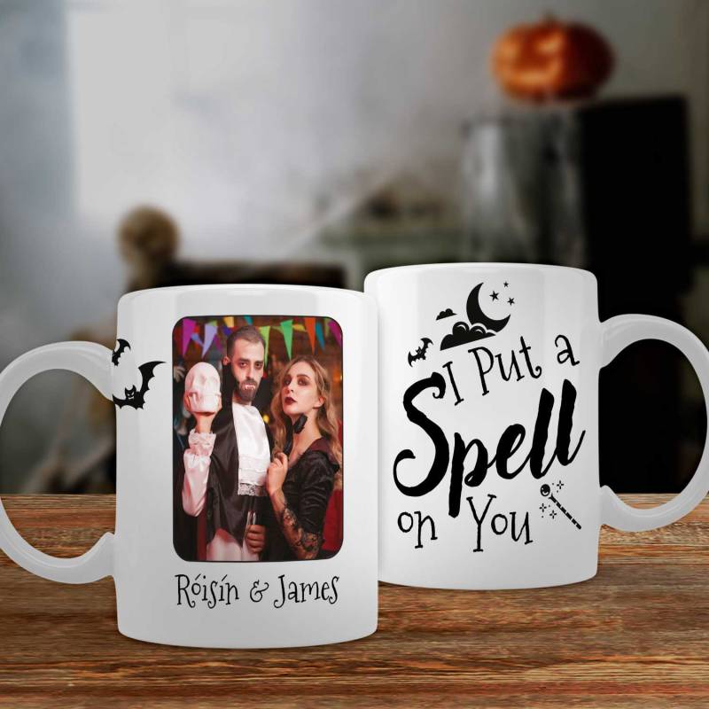 Any Message And Photo I Put A Spell On You - Personalised Mug