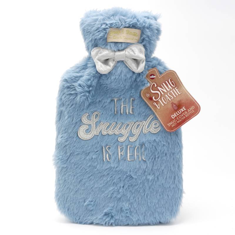 Slogan Plush Hot Water Bottle