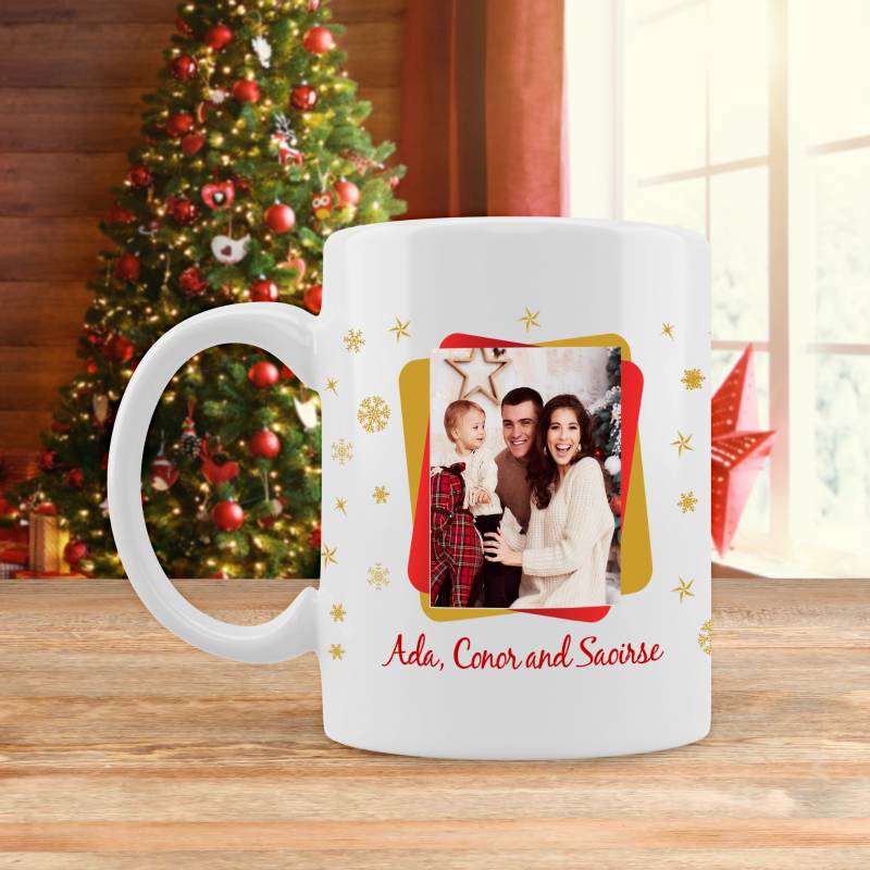 Name's Christmas Eve Mug Santa's Friends - Personalised Mug_DUPLICATE