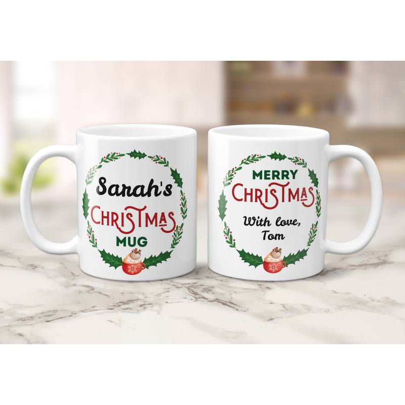 Name's Christmas Mug - Personalised Mug