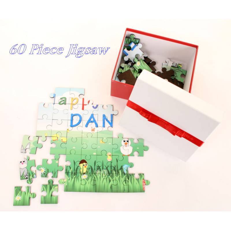 Personalised Christmas Greeting Jigsaw