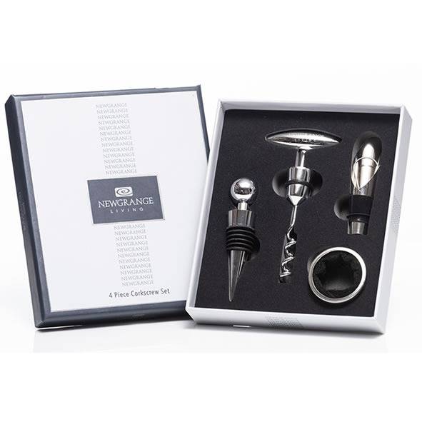 Wine Bottle Opener Gift Set - 4 Piece Newgrange Living