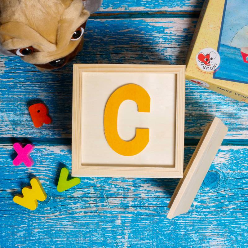 Child Name and Any Text - Personalised Letter Block Box