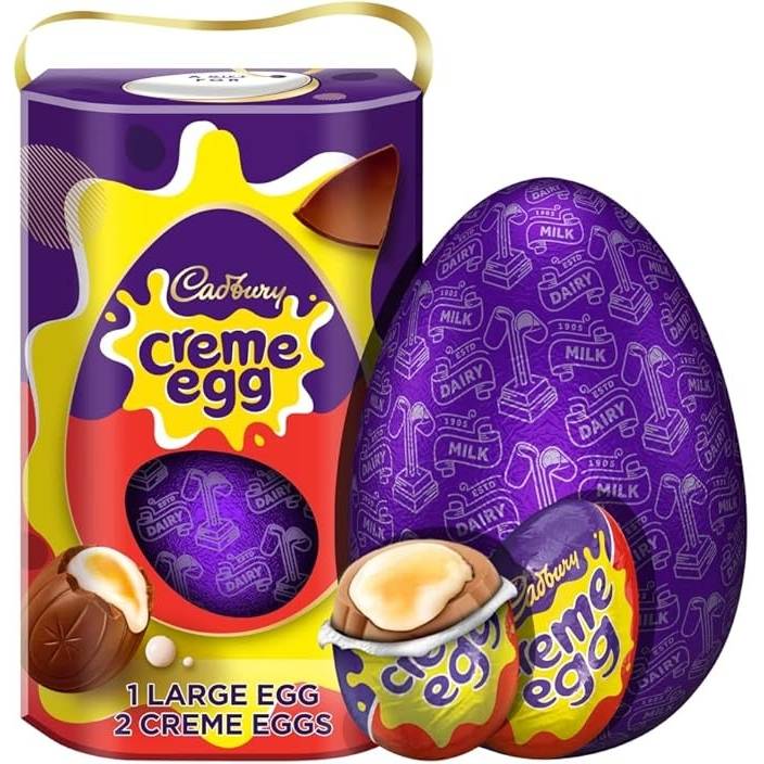 Cadbury Creme Easter Egg With 2 Cadbury Creme Eggs 235g