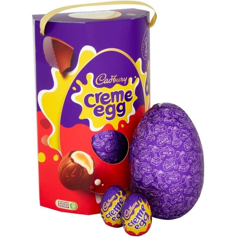 Cadbury Creme Easter Egg With 2 Cadbury Creme Eggs 235g