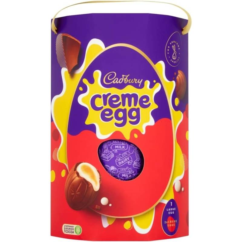 Cadbury Creme Easter Egg With 2 Cadbury Creme Eggs 235g