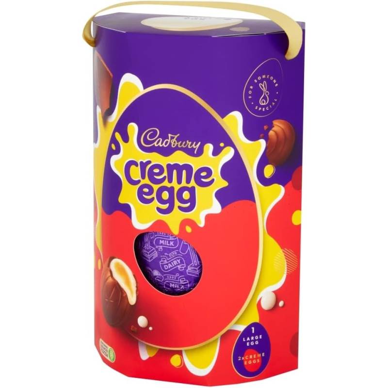 Cadbury Creme Easter Egg With 2 Cadbury Creme Eggs 235g