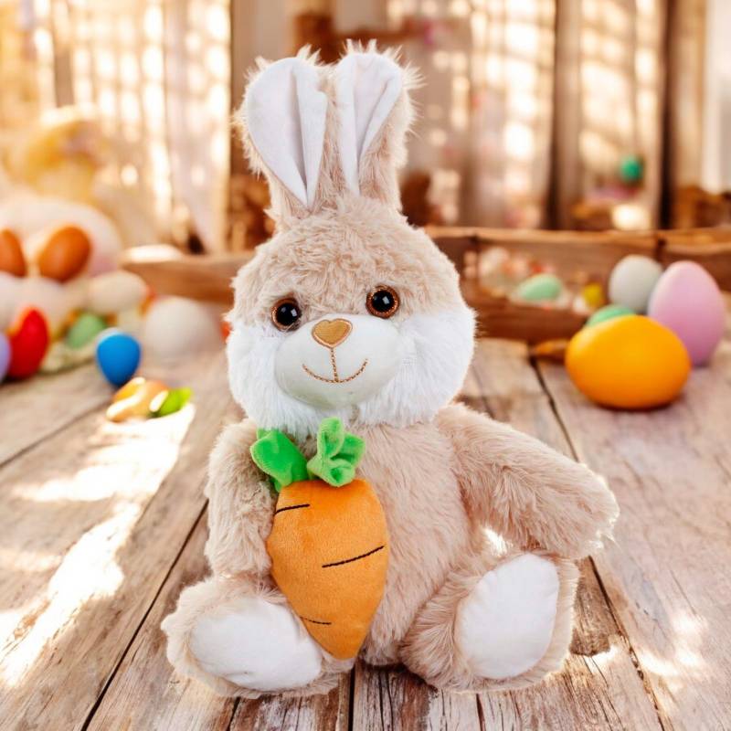 Easter Bunny With Carrot, Sticker Book & Bunny Chocs