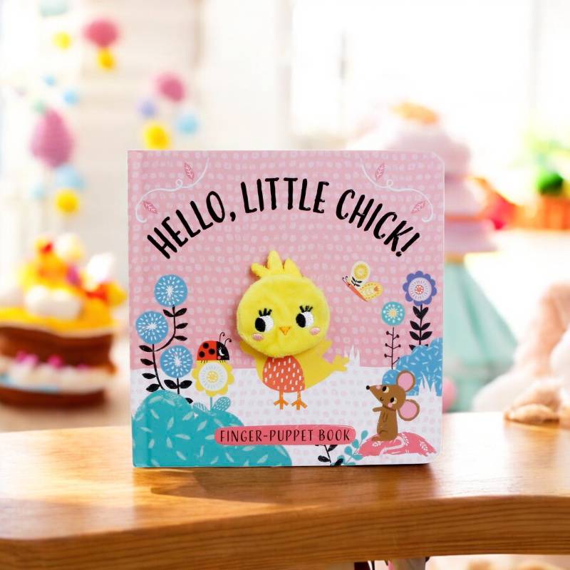 Easter Plush Chick, Hello Little Chick Book Jelly Babies Chicks & Smartie Mini Eggs