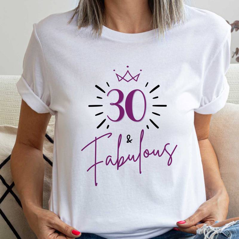 Any Age And Fabulous - Personalised T-Shirt