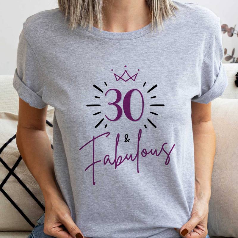 Any Age And Fabulous - Personalised T-Shirt