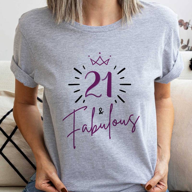 Any Age And Fabulous - Personalised T-Shirt