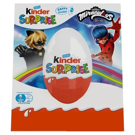 Kinder Surprise Miraculous World Easter Egg 100g