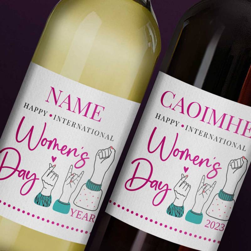 Women's Day - Personalised Wine