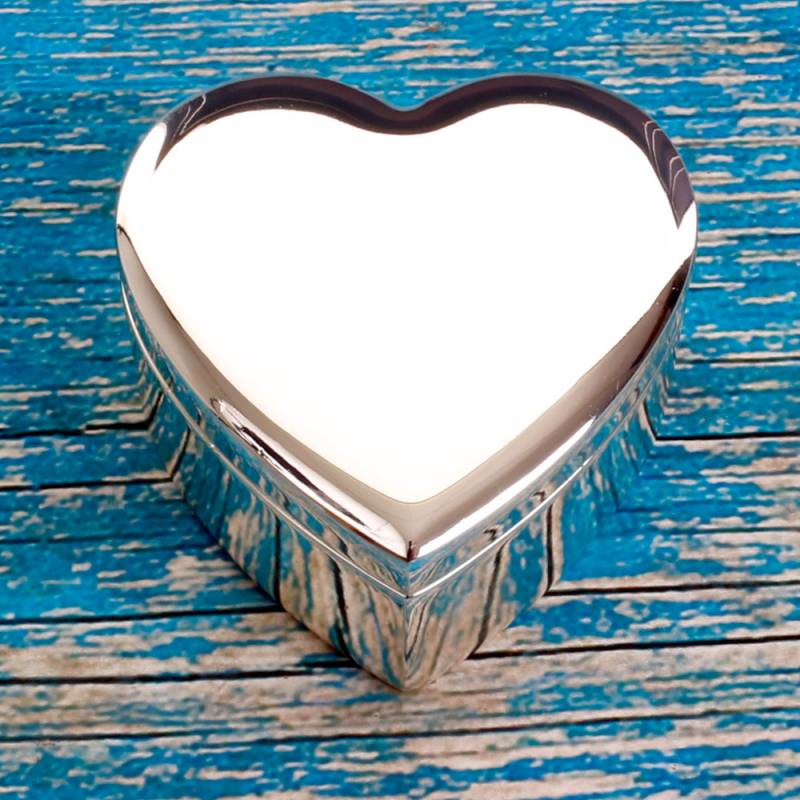 Heart Shaped Trinket Box - Personalised