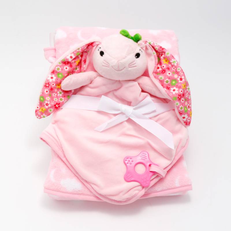 Personalised Puppy & Bunny Comforter Set