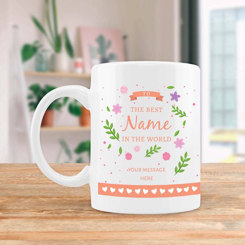 To The Best Nana In The World - Personalised Mug