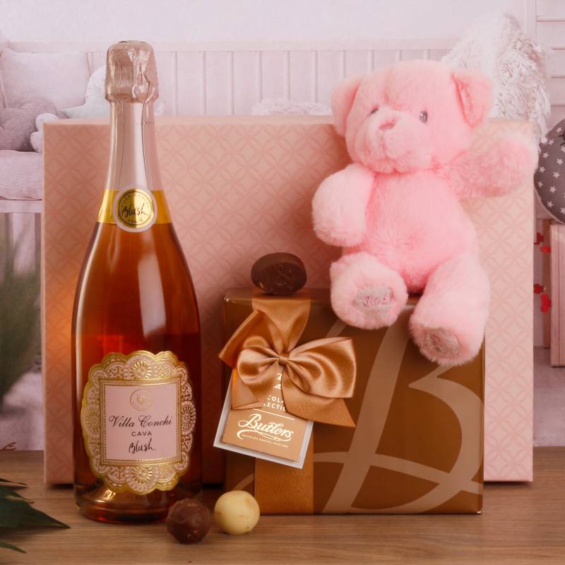 Baby Girl Cava & Chocs Celebration