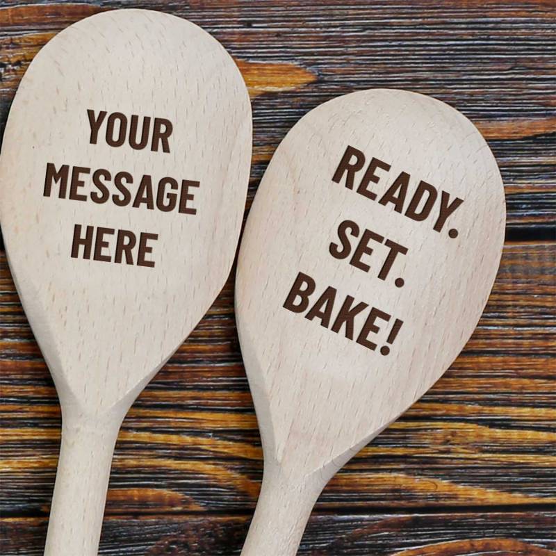 Any Text - Personalised Wooden Spoon