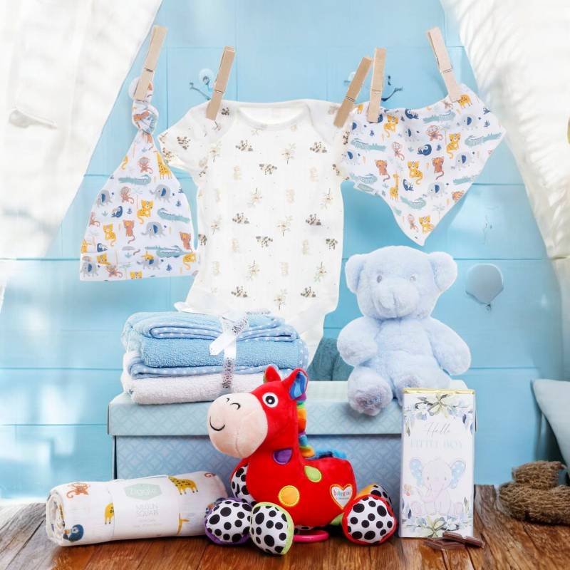 Hello Baby Boy Gift Hamper