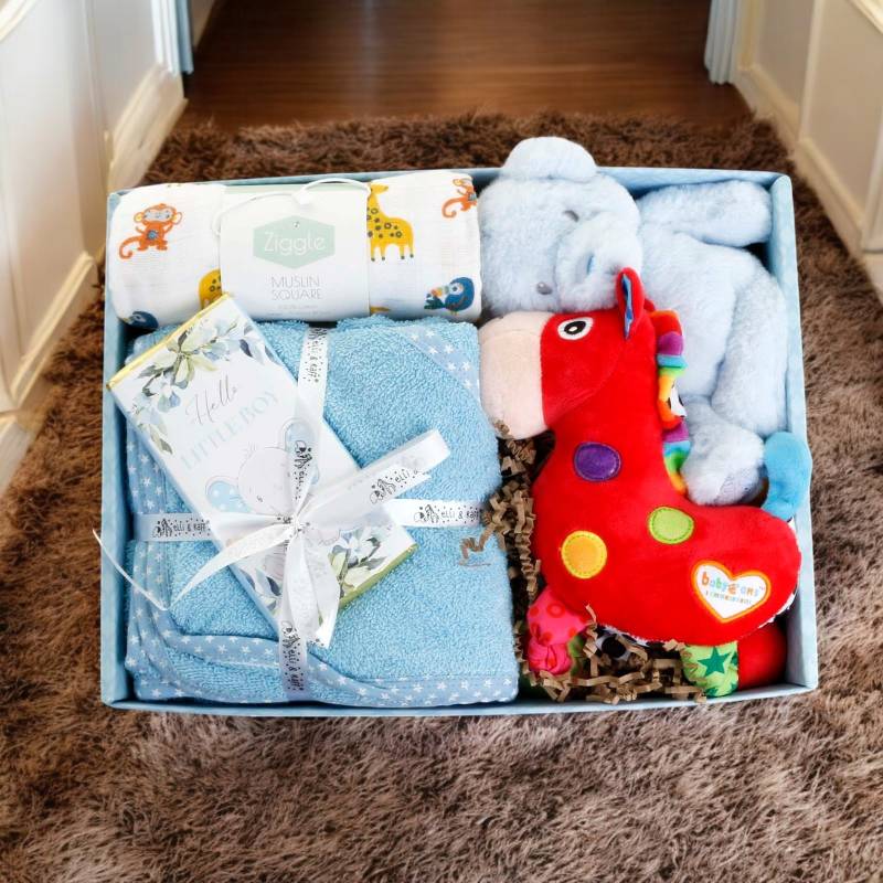 Hello Baby Boy Gift Hamper