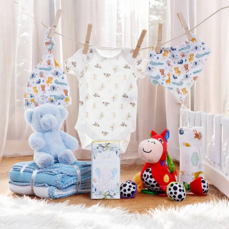 Hello Baby Boy Gift Hamper