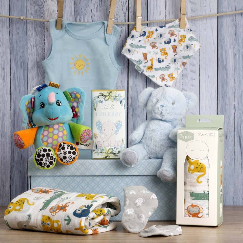 Hello Baby Boy Gift Hamper