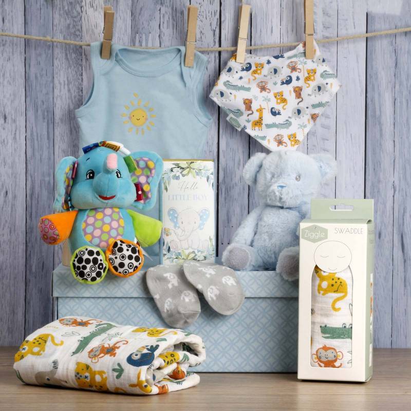 Hello Baby Boy Gift Hamper