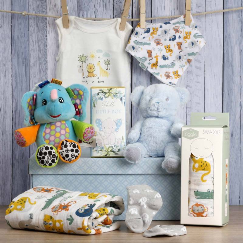 Hello Baby Boy Gift Hamper