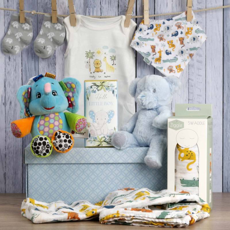 Hello Baby Boy Gift Hamper