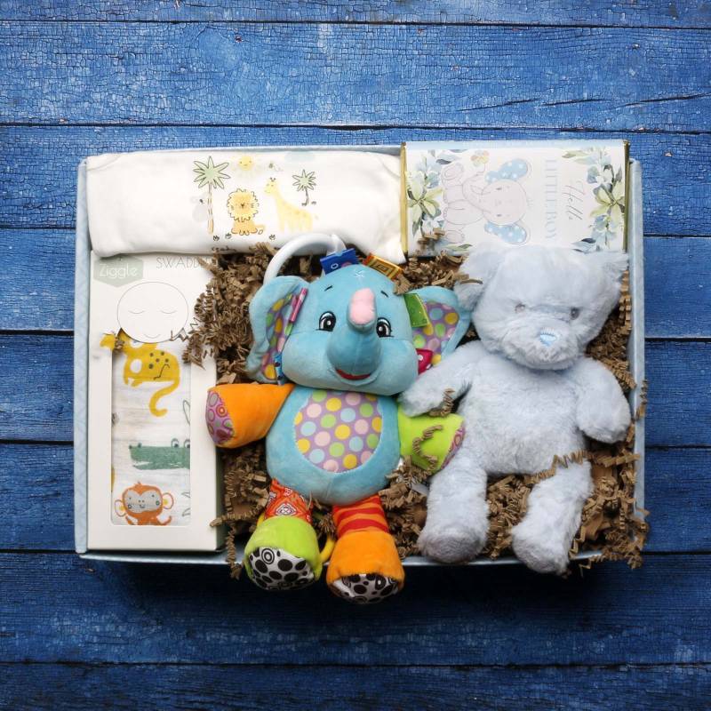 Hello Baby Boy Gift Hamper