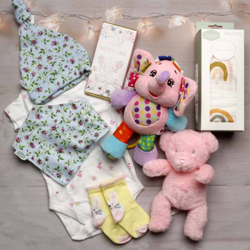 Hello Baby Girl Gift Hamper