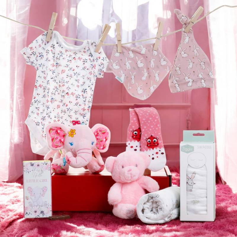 Hello Baby Girl Gift Hamper