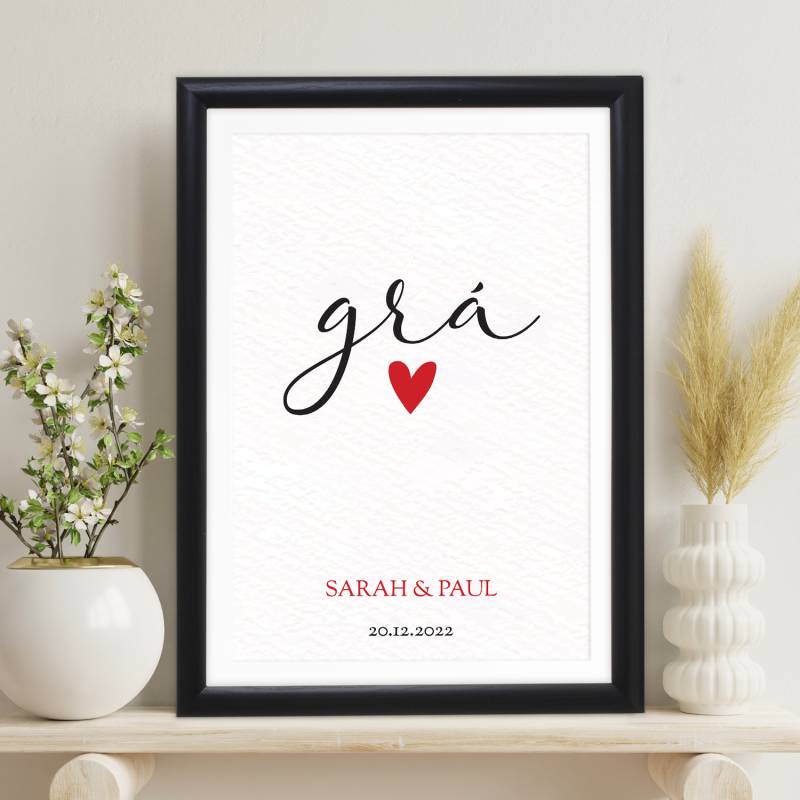 Grá - Personalised Poster