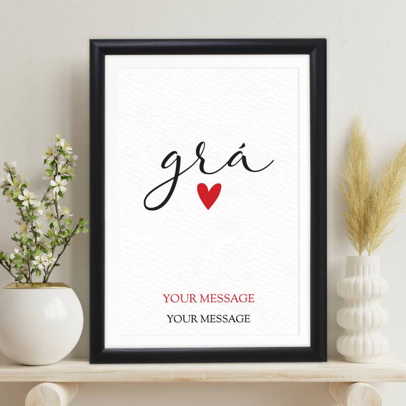 Grá - Personalised Poster