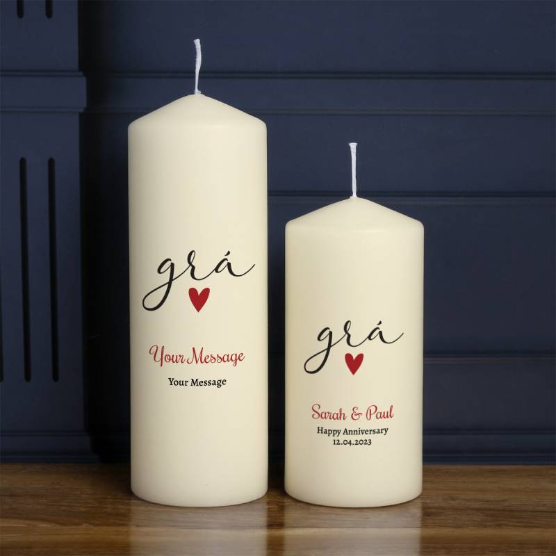 Grá - Personalised Candle