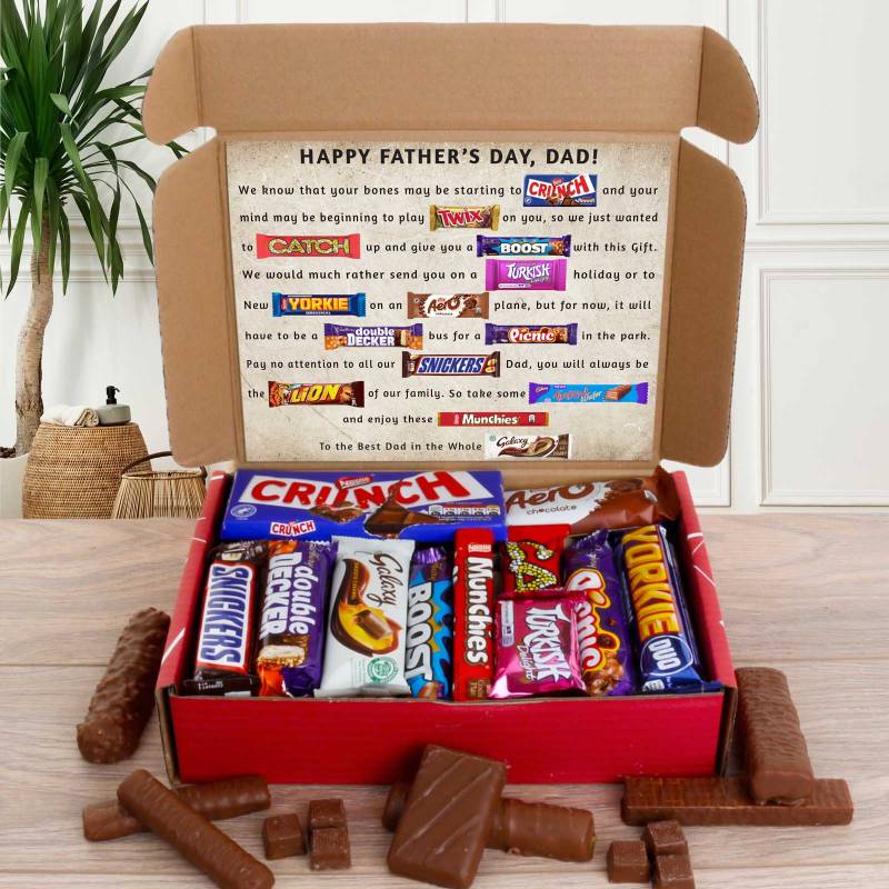 The Best Dad in the 'Chocolate' Galaxy Novelty Hamper