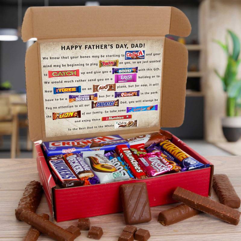 The Best Dad in the 'Chocolate' Galaxy Novelty Hamper