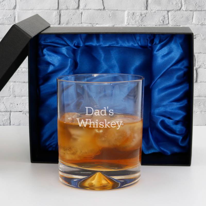 Any Message - Whiskey Glass in Presentation Box