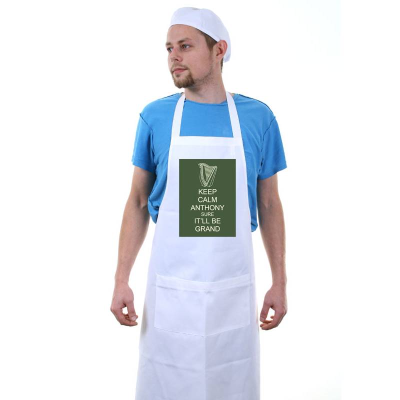 Keep Calm Personalised Apron