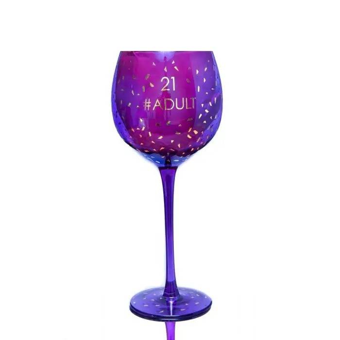 Opulent Wine Glass - Age 21