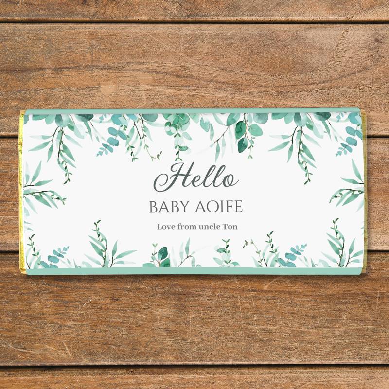 Hello Baby - Personalised Chocolate Bar_DUPLICATE