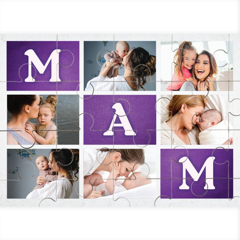 Any 6 Photos Mam - Personalised Jigsaw