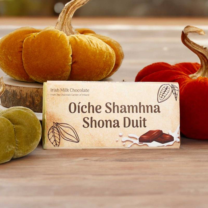 Oíche Shamhna Shona Duit - Irish Milk Chocolate Bar 75g